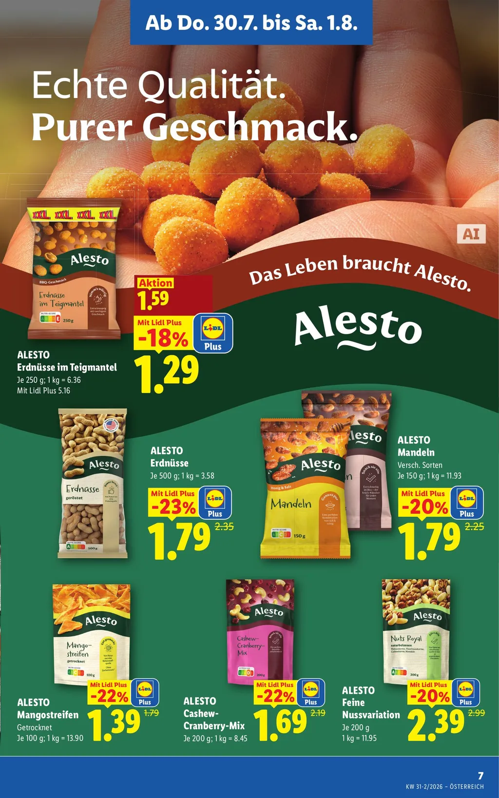 Lidl Flugblatt ab 30.07.2026 (Donnerstag)