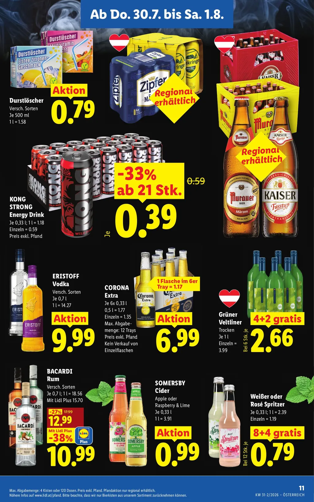 Lidl Flugblatt ab 30.07.2026 (Donnerstag)