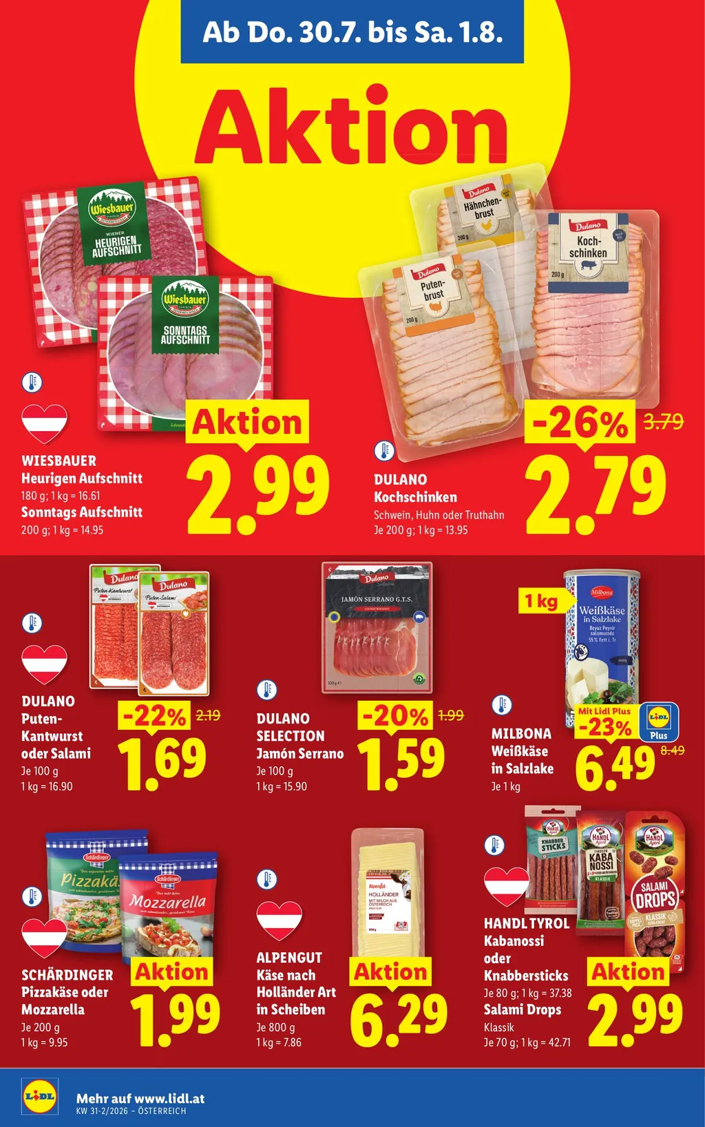 Lidl Flugblatt ab 30.07.2026 (Donnerstag)