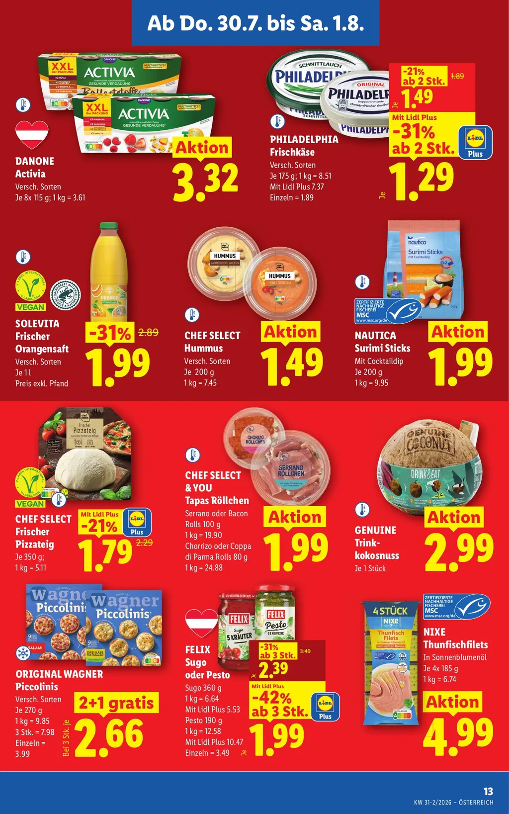 Lidl Flugblatt ab 30.07.2026 (Donnerstag)