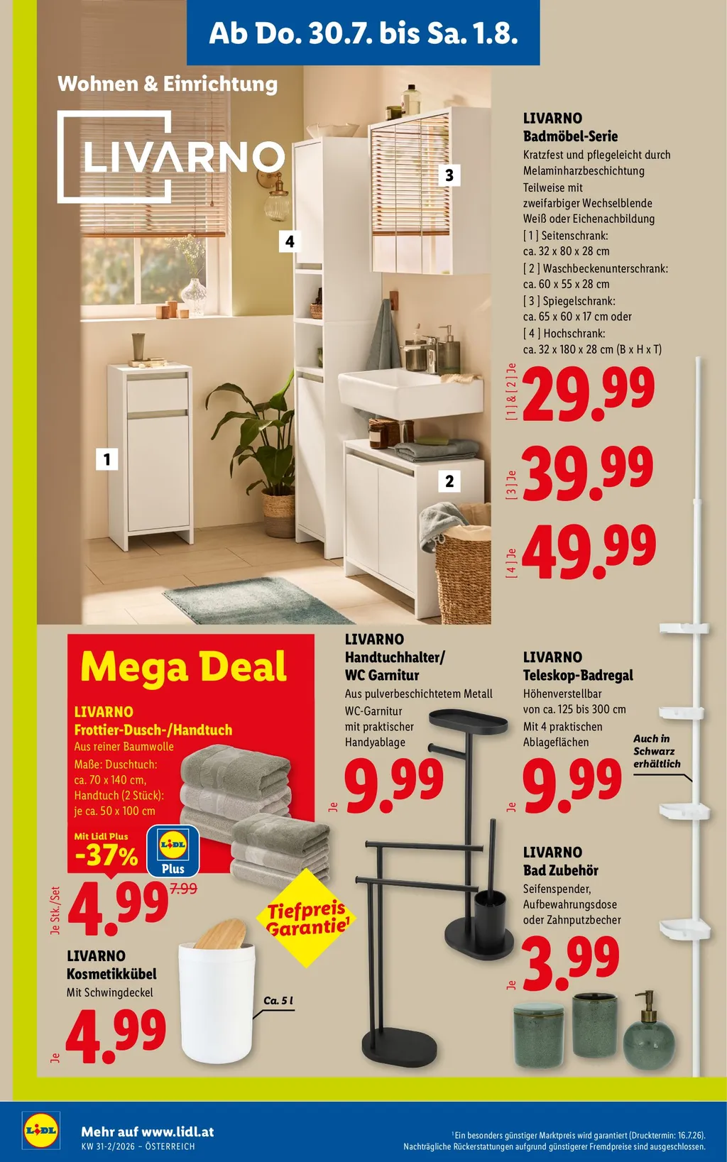 Lidl Flugblatt ab 30.07.2026 (Donnerstag)