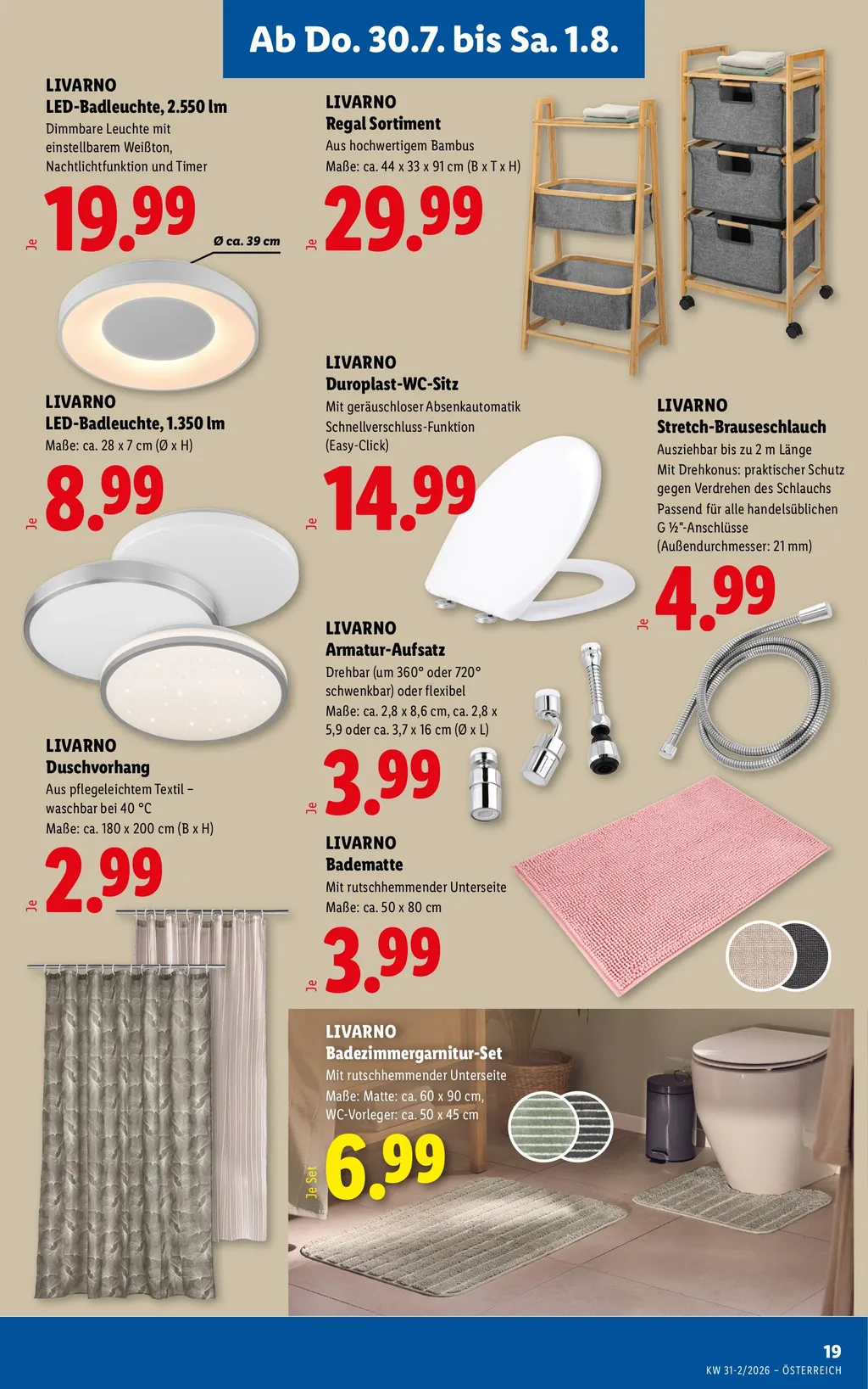 Lidl Flugblatt ab 30.07.2026 (Donnerstag)