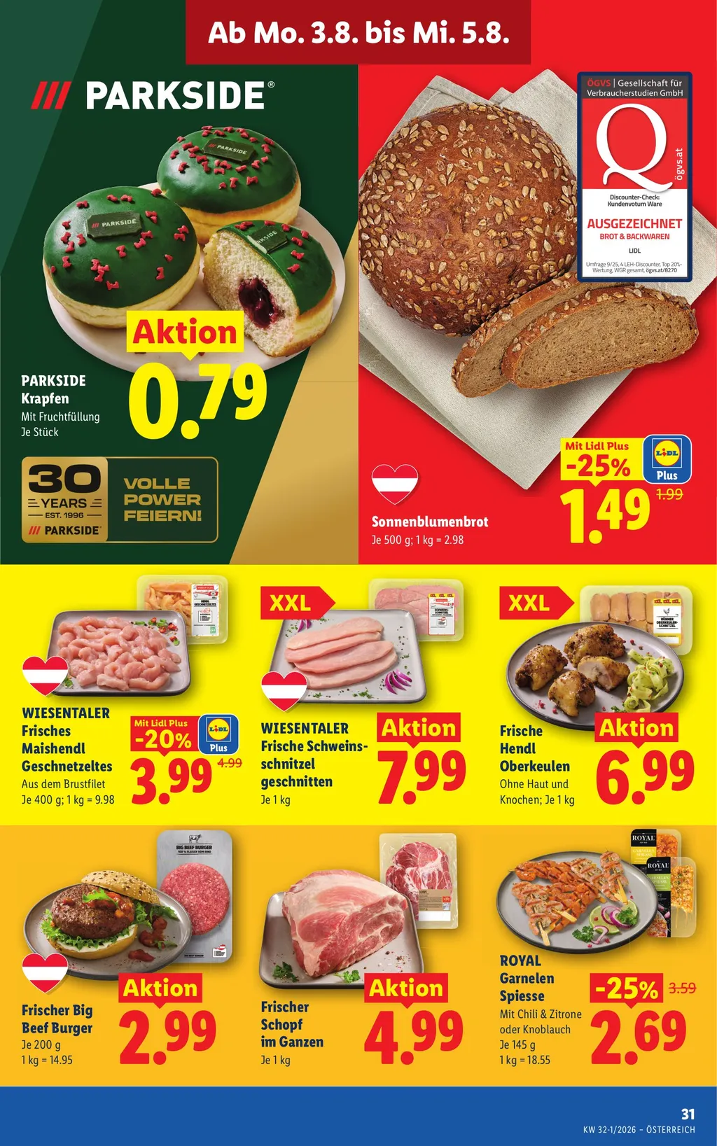 Lidl Flugblatt ab 30.07.2026 (Donnerstag)