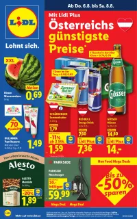 Lidl Flugblatt ab 06.08.2026 (Donnerstag)