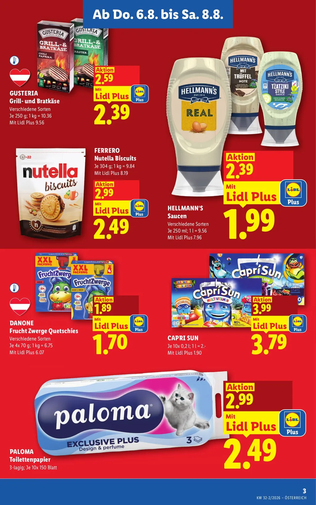 Lidl Flugblatt ab 06.08.2026 (Donnerstag)