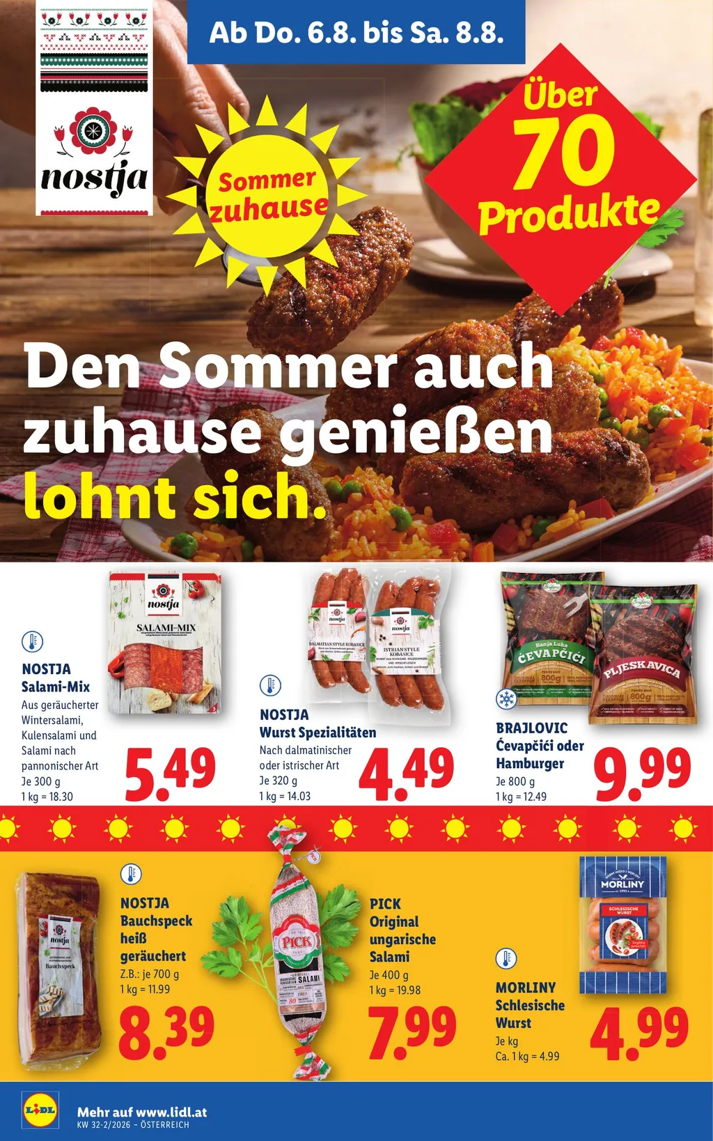 Lidl Flugblatt ab 06.08.2026 (Donnerstag)