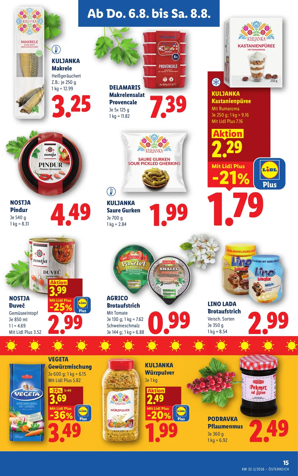 Lidl Flugblatt ab 06.08.2026 (Donnerstag)