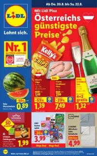 Lidl Flugblatt ab 20.08.2026 (Donnerstag)