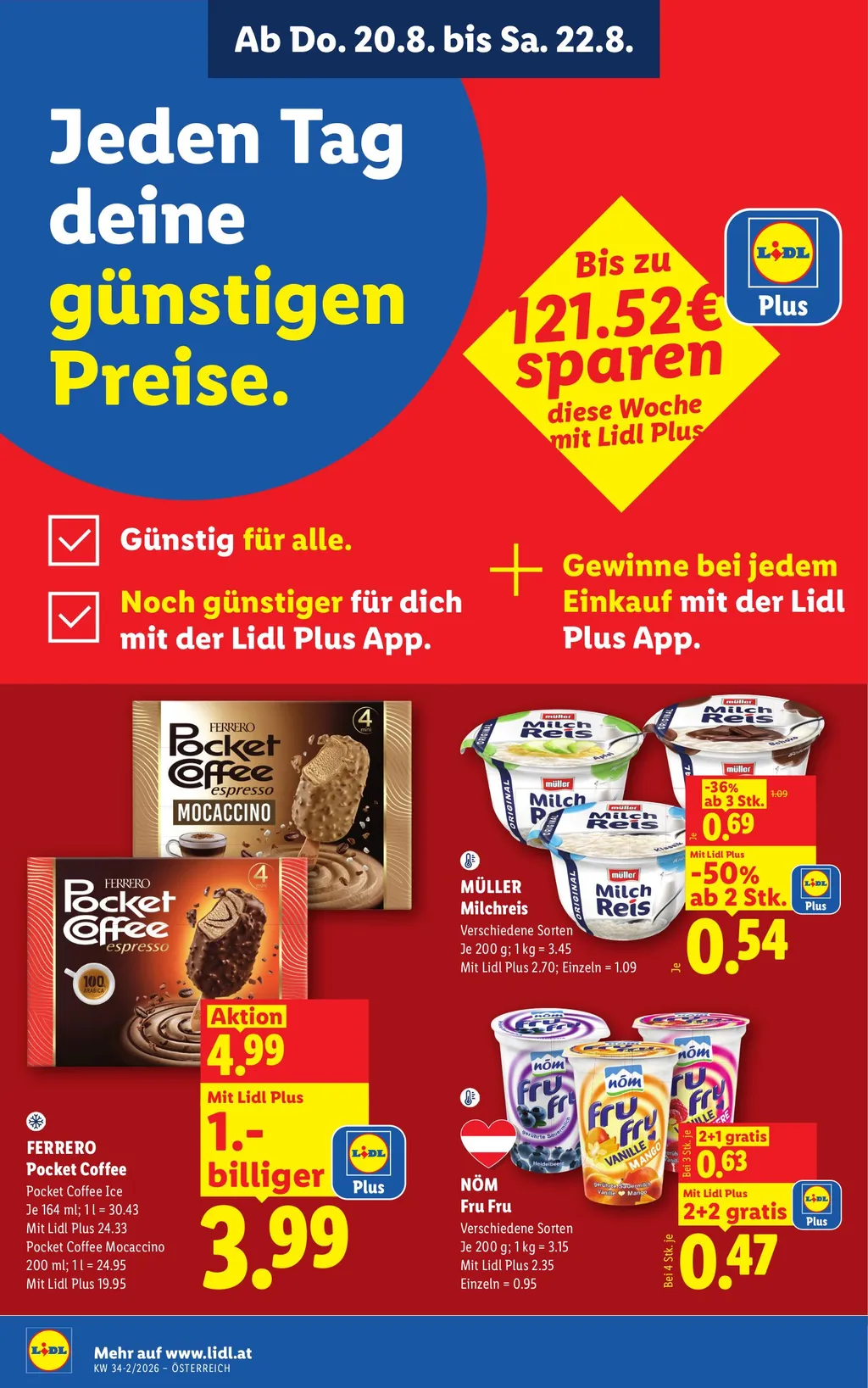 Lidl Flugblatt ab 20.08.2026 (Donnerstag)