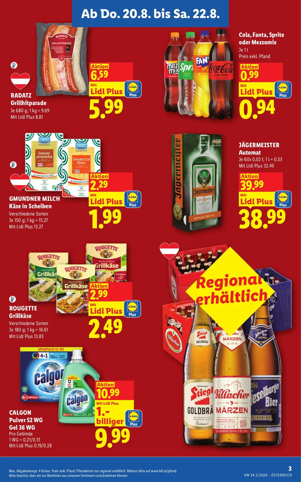 Lidl Flugblatt ab 20.08.2026 (Donnerstag)
