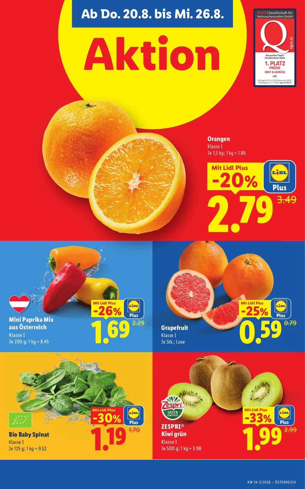 Lidl Flugblatt ab 20.08.2026 (Donnerstag)