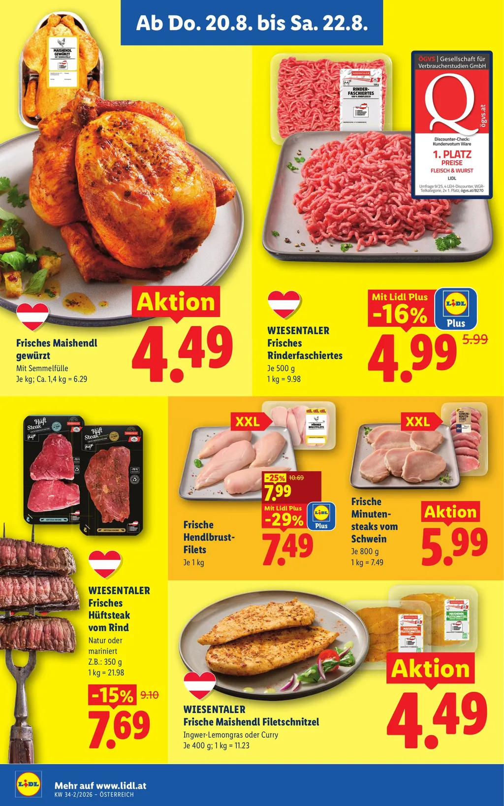 Lidl Flugblatt ab 20.08.2026 (Donnerstag)