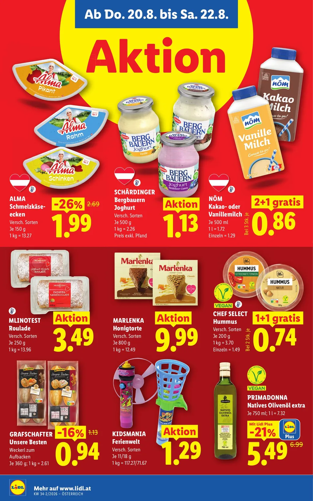 Lidl Flugblatt ab 20.08.2026 (Donnerstag)