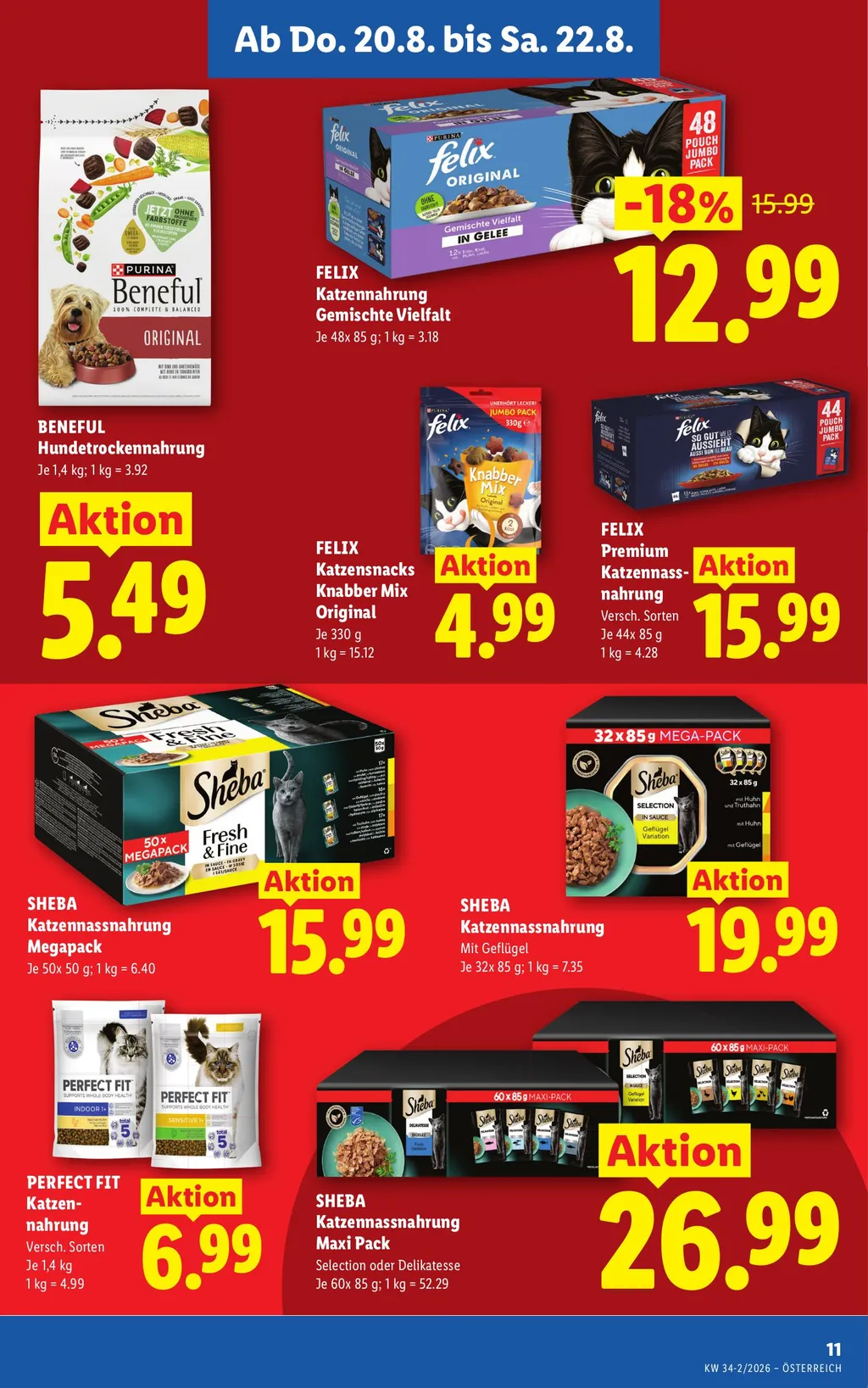 Lidl Flugblatt ab 20.08.2026 (Donnerstag)