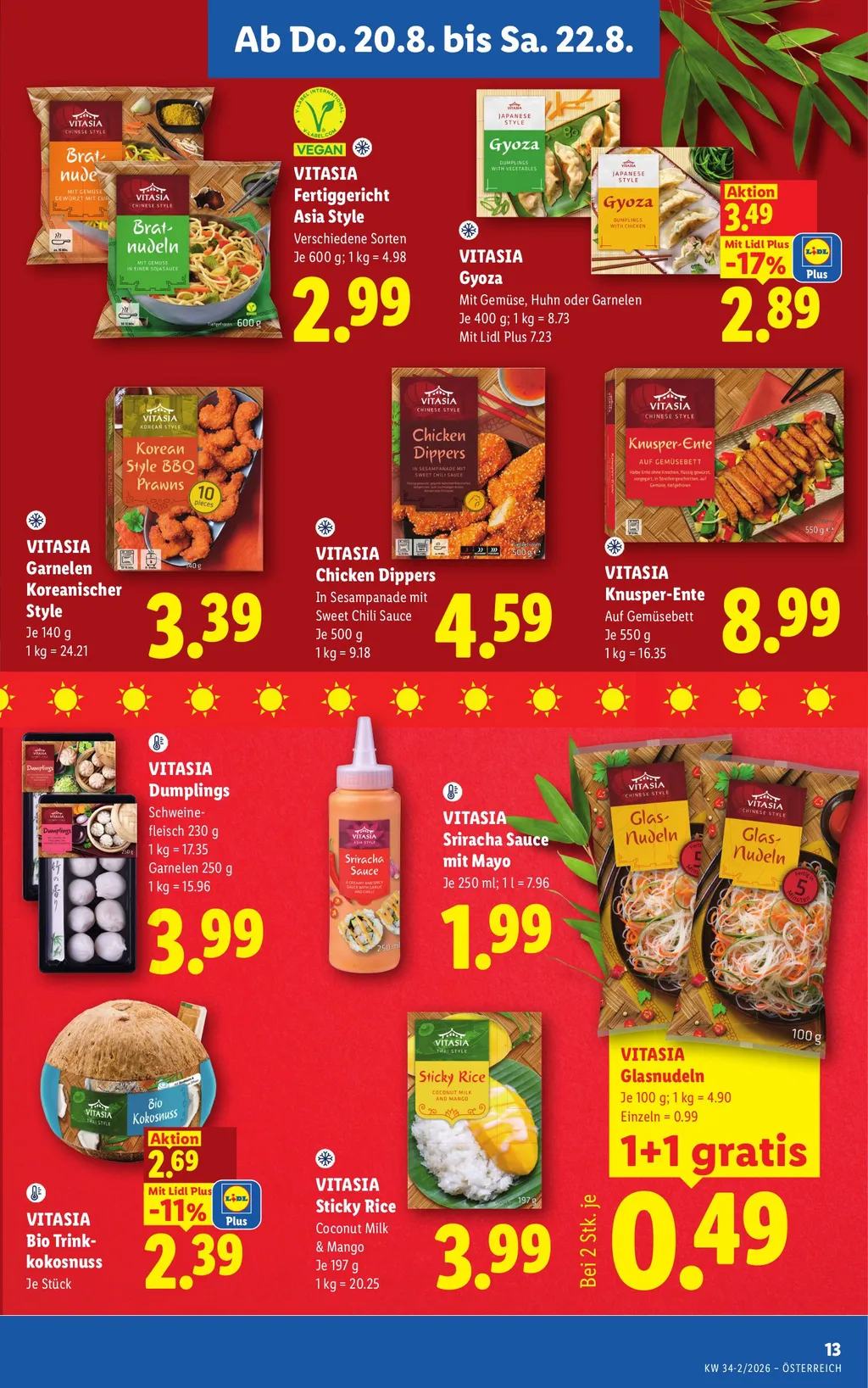 Lidl Flugblatt ab 20.08.2026 (Donnerstag)