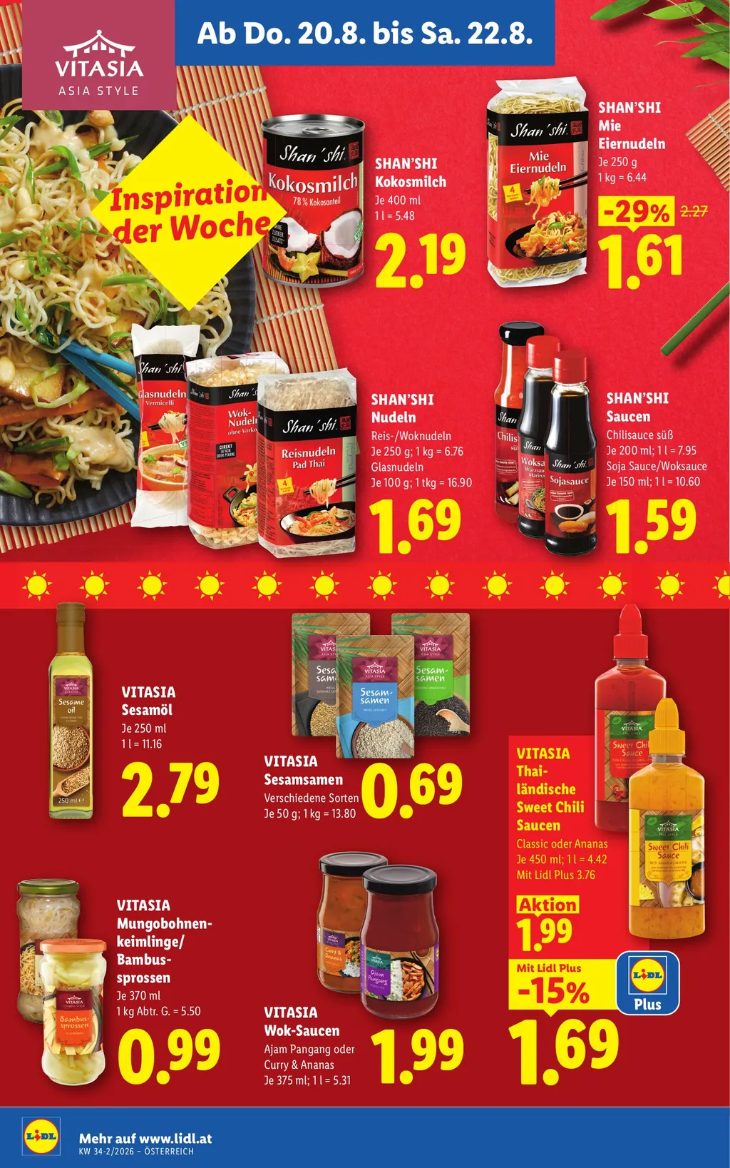 Lidl Flugblatt ab 20.08.2026 (Donnerstag)