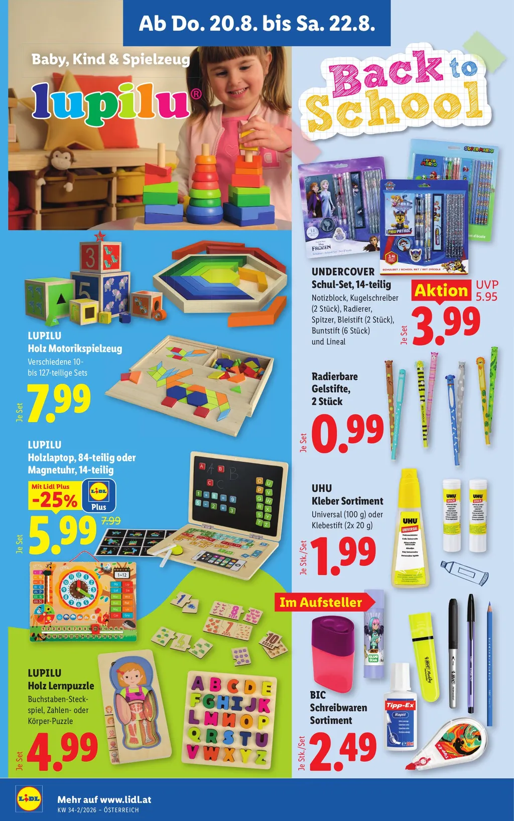 Lidl Flugblatt ab 20.08.2026 (Donnerstag)