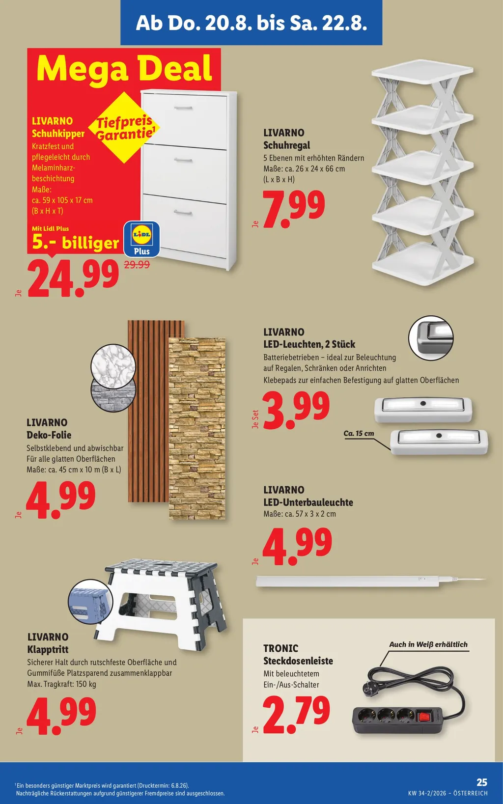 Lidl Flugblatt ab 20.08.2026 (Donnerstag)
