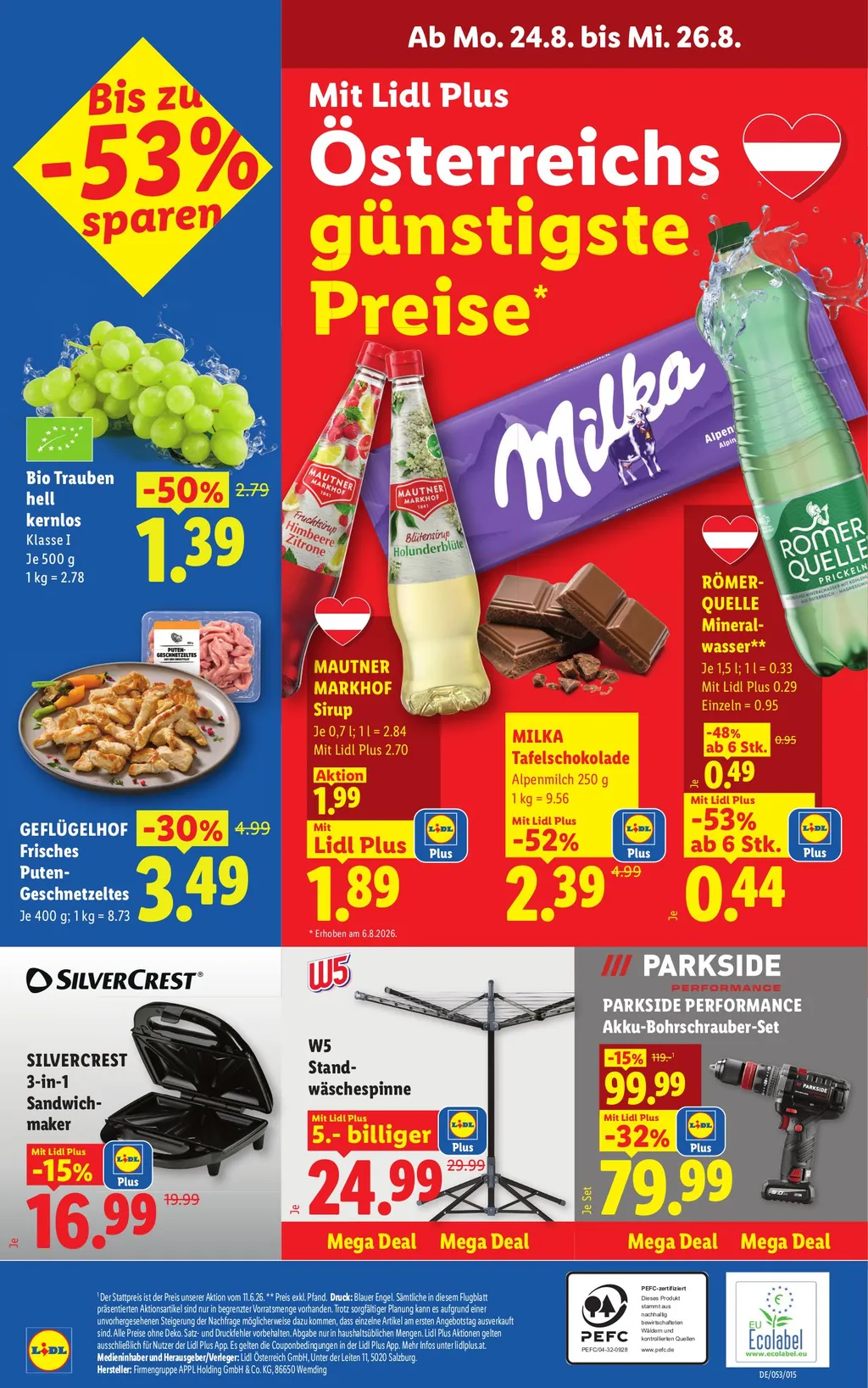 Lidl Flugblatt ab 20.08.2026 (Donnerstag)