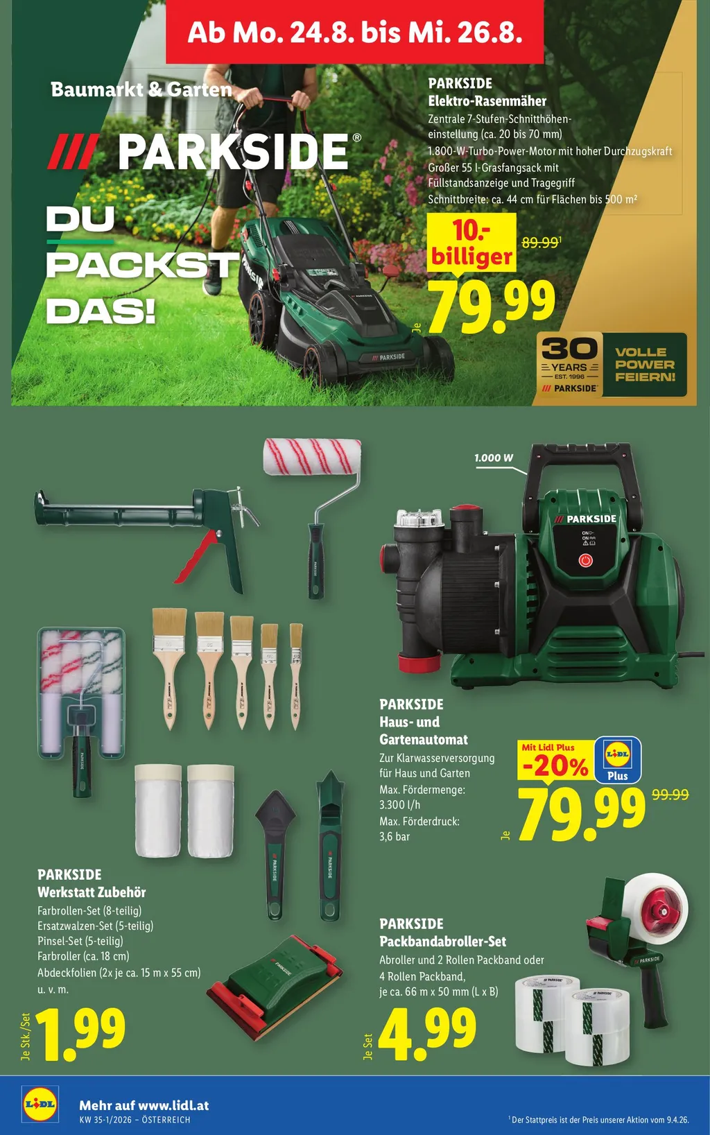 Lidl Flugblatt ab 20.08.2026 (Donnerstag)