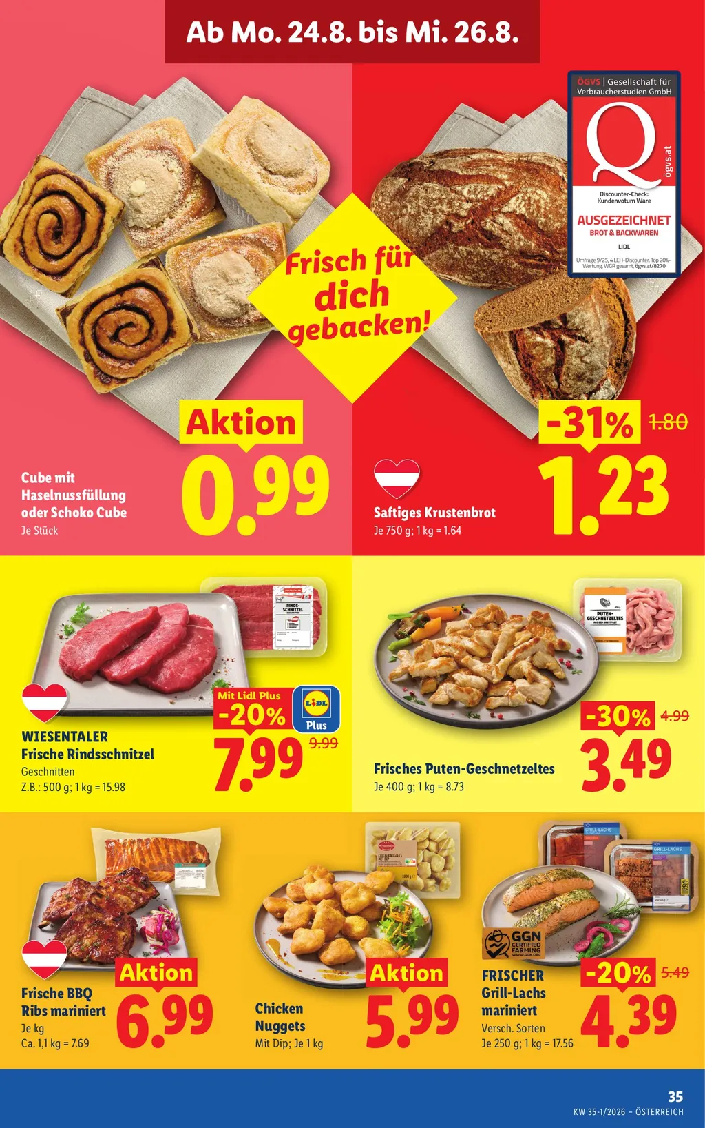 Lidl Flugblatt ab 20.08.2026 (Donnerstag)