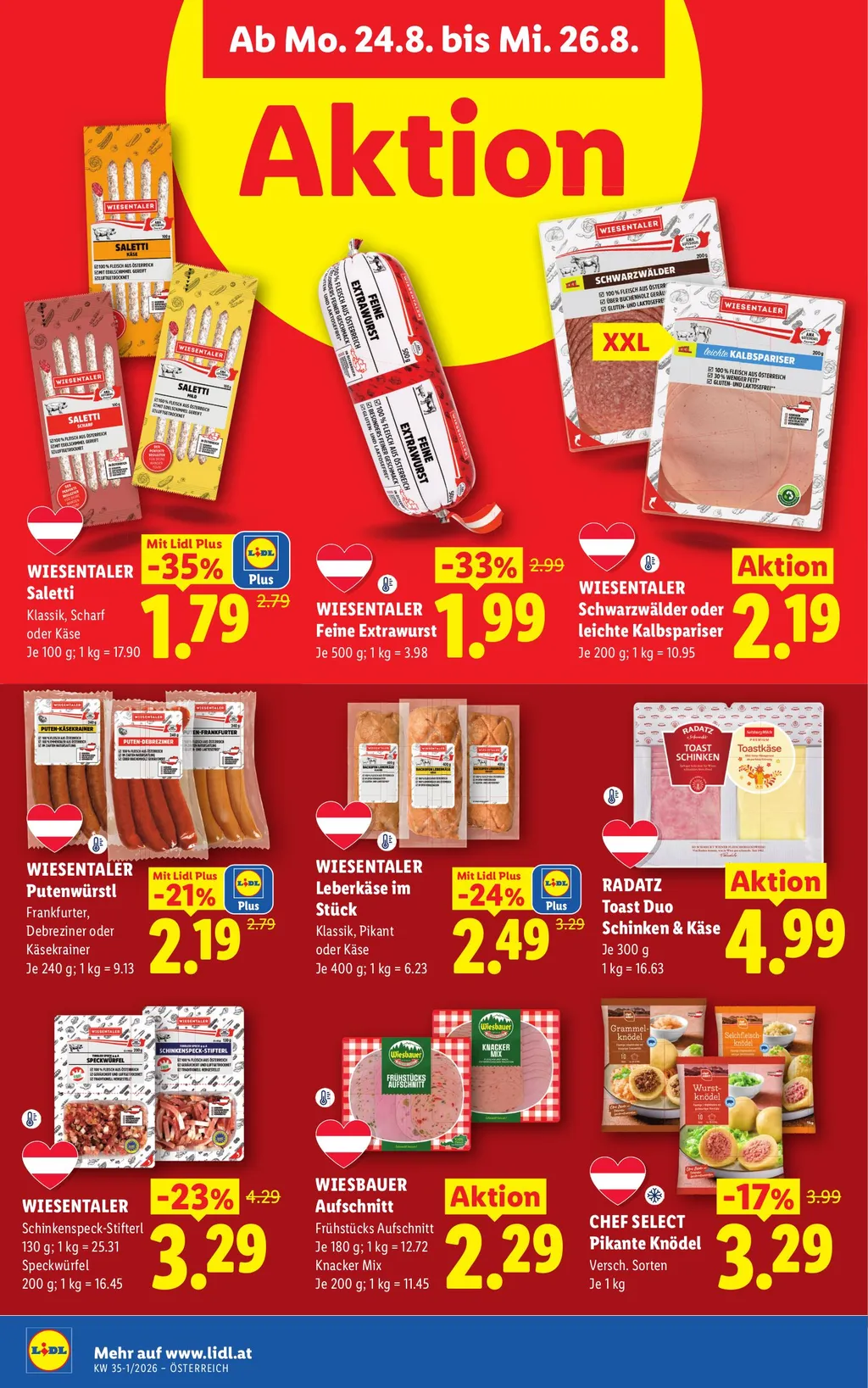Lidl Flugblatt ab 20.08.2026 (Donnerstag)