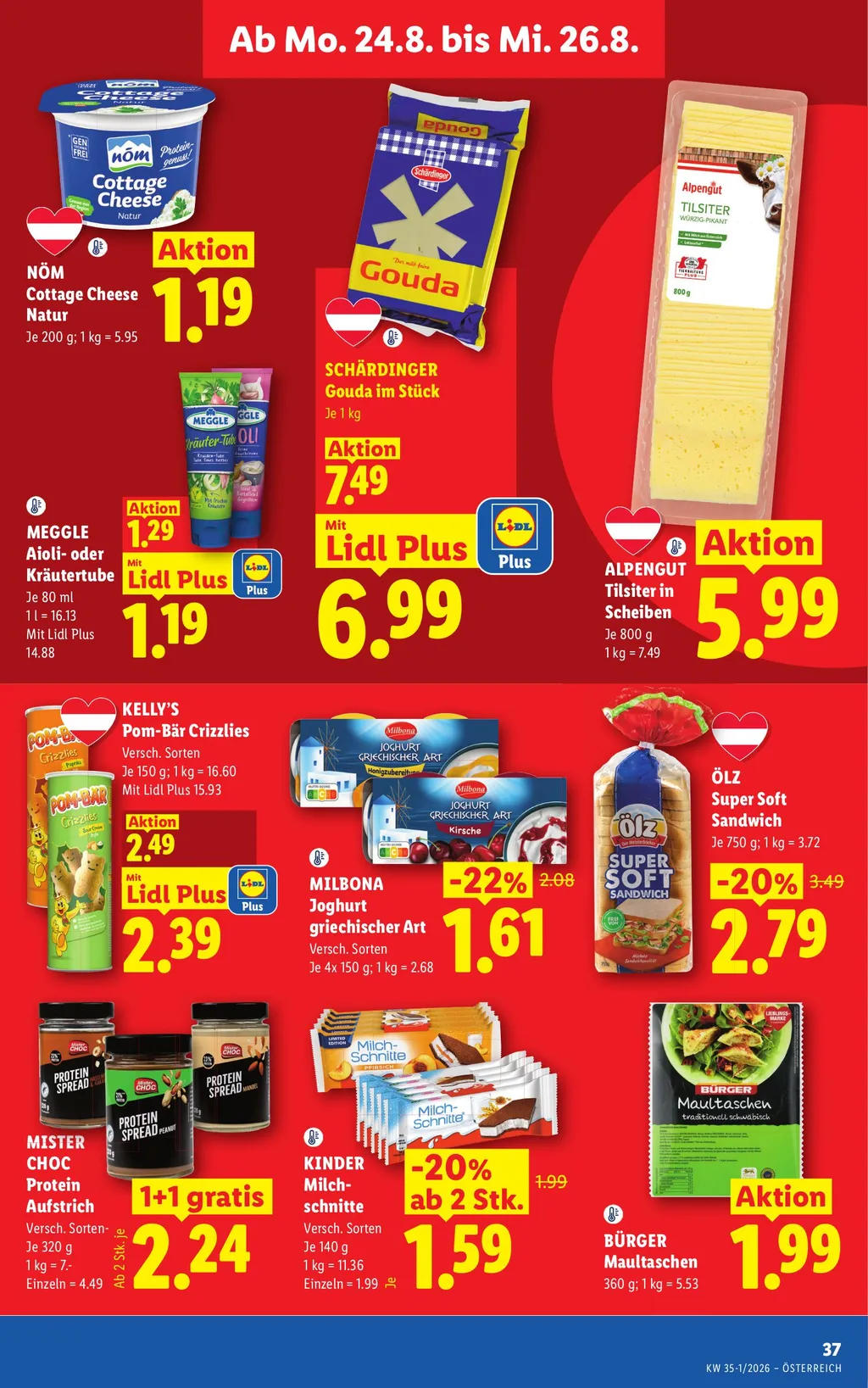 Lidl Flugblatt ab 20.08.2026 (Donnerstag)