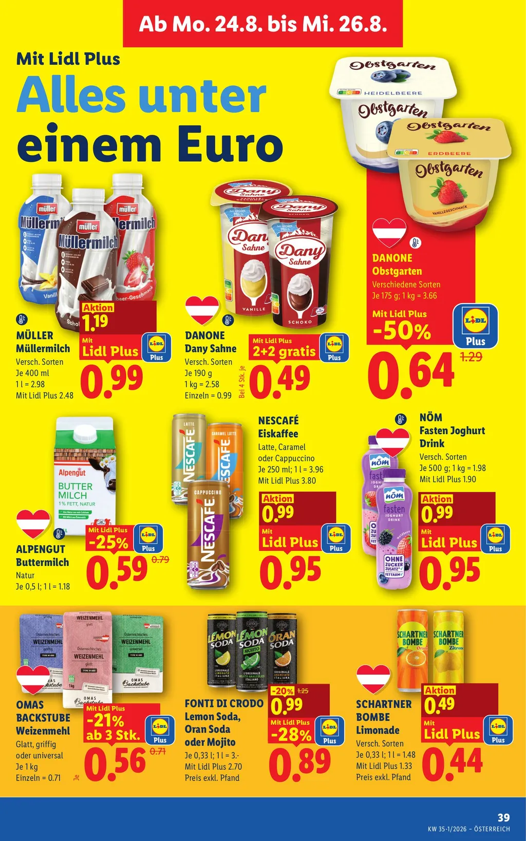 Lidl Flugblatt ab 20.08.2026 (Donnerstag)