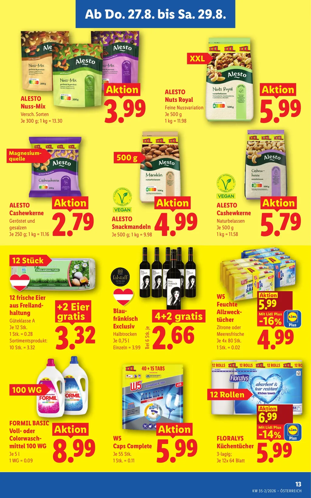 Lidl Flugblatt ab 27.08.2026 (Donnerstag)