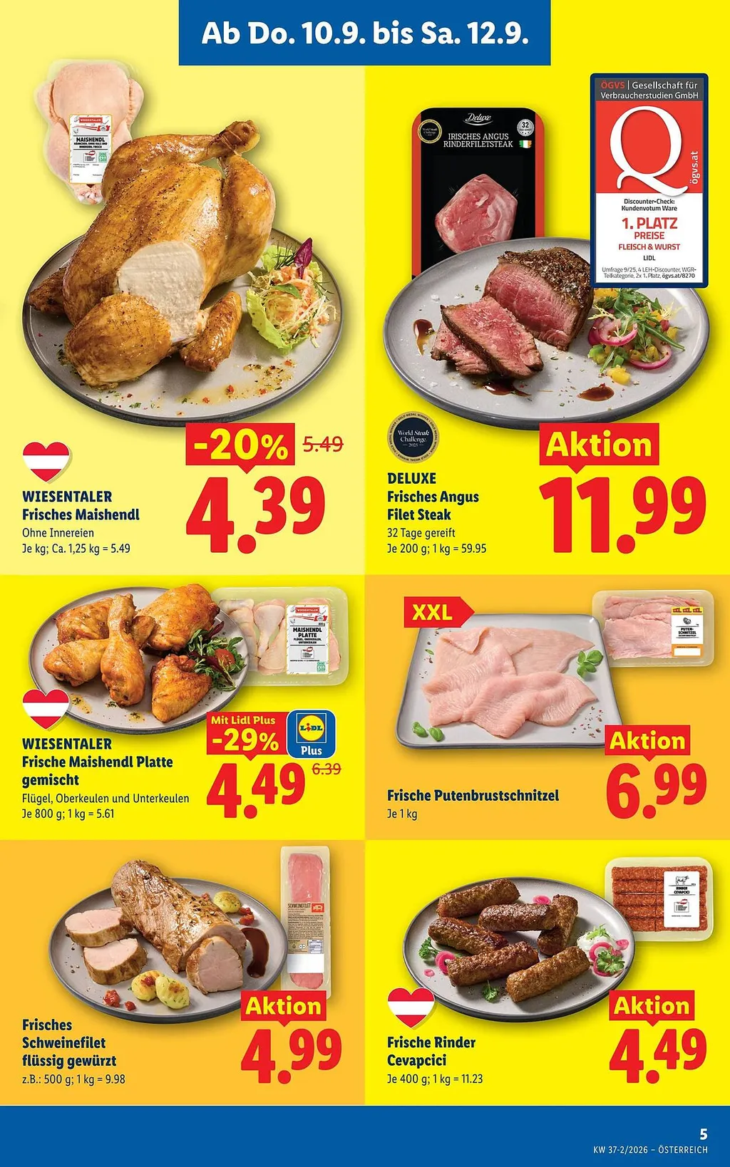 Lidl Flugblatt ab 10.09.2026 (Donnerstag)