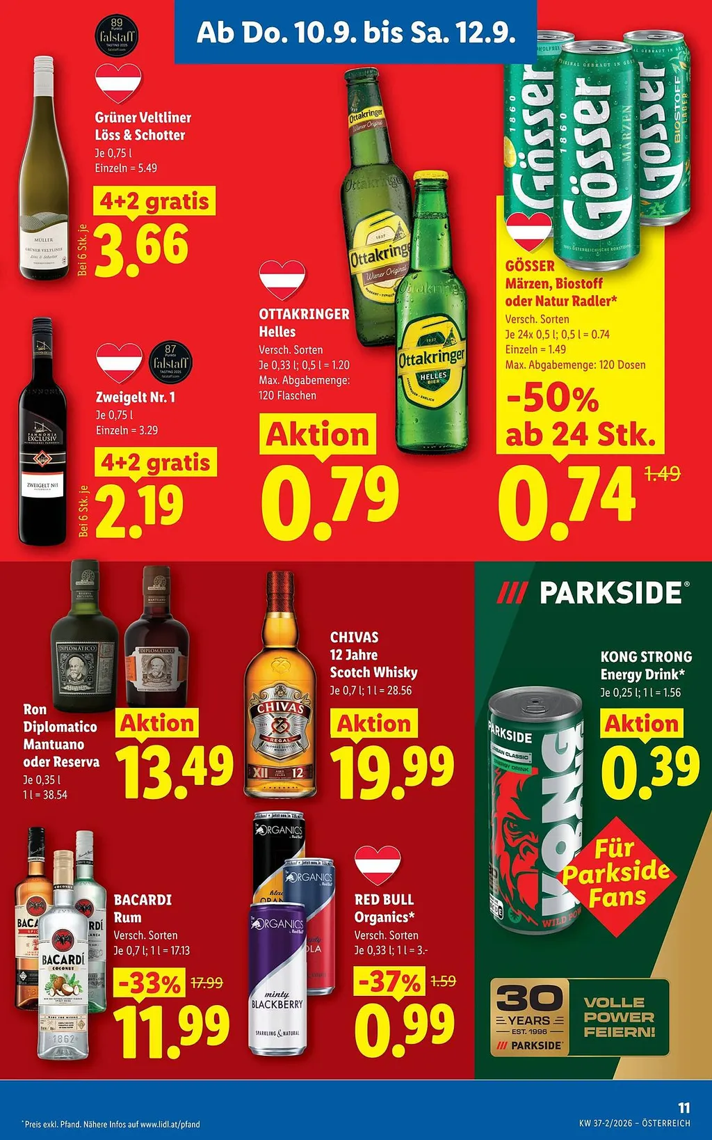 Lidl Flugblatt ab 10.09.2026 (Donnerstag)