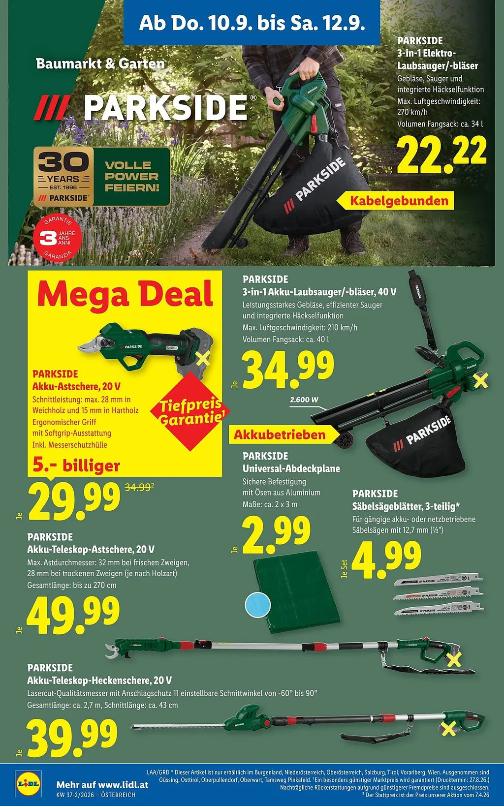 Lidl Flugblatt ab 10.09.2026 (Donnerstag)