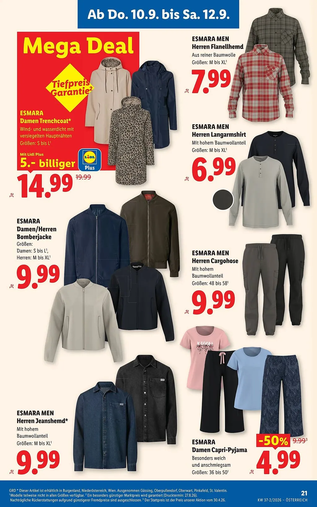 Lidl Flugblatt ab 10.09.2026 (Donnerstag)