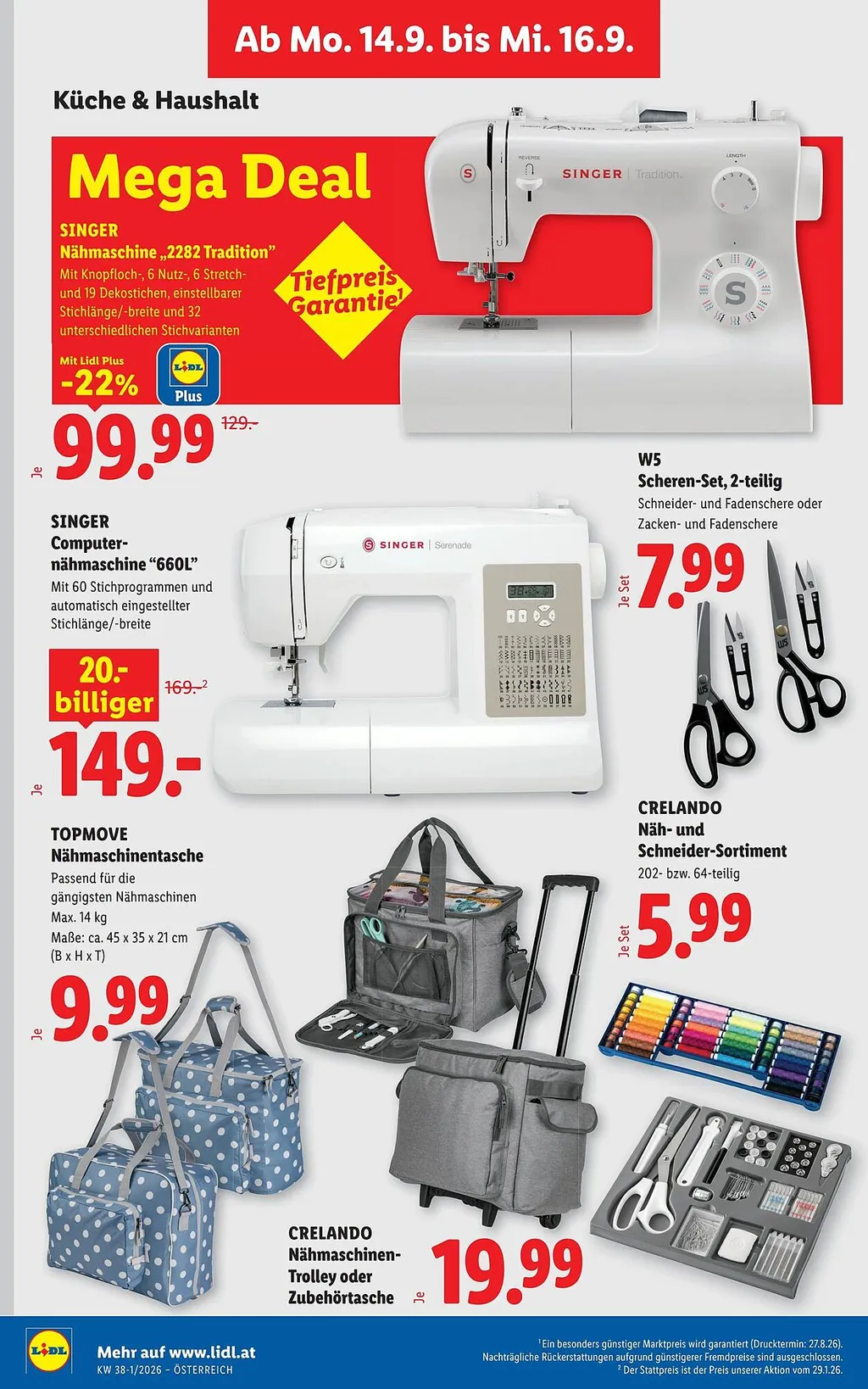 Lidl Flugblatt ab 10.09.2026 (Donnerstag)