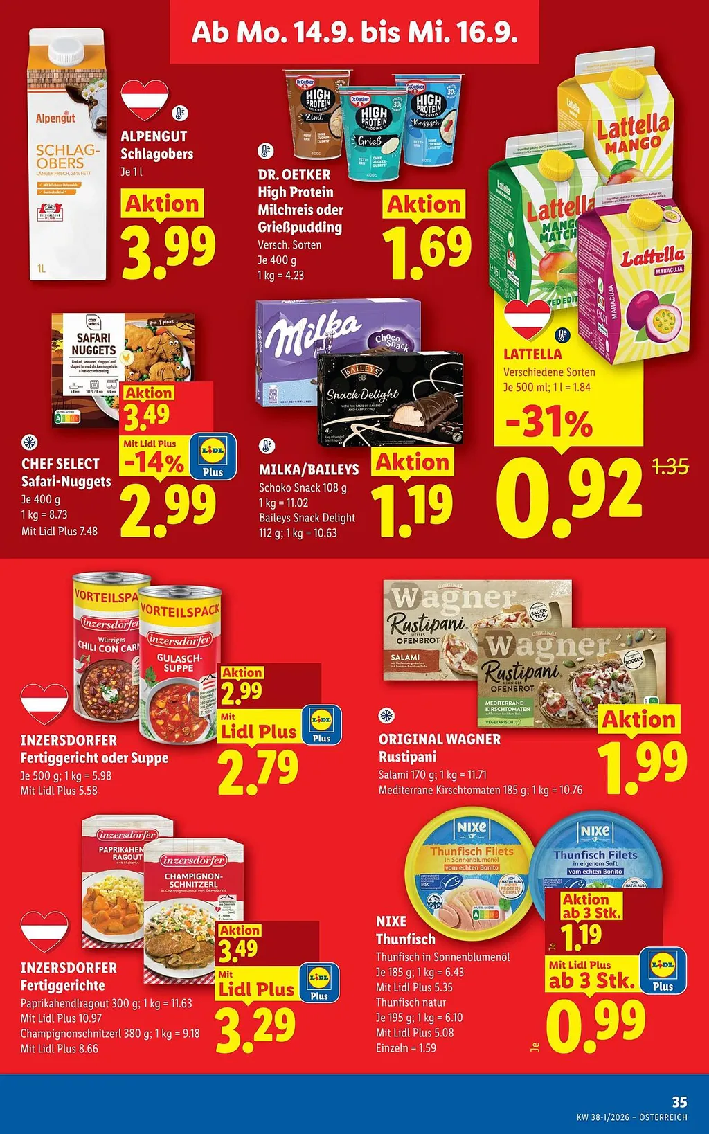 Lidl Flugblatt ab 10.09.2026 (Donnerstag)