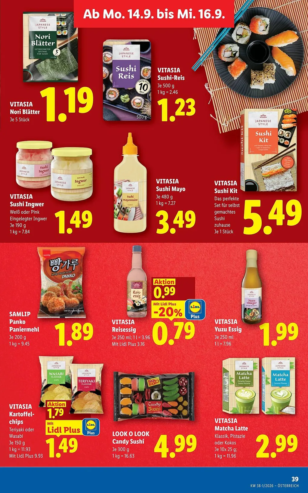 Lidl Flugblatt ab 10.09.2026 (Donnerstag)