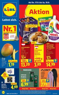 Lidl Flugblatt ab 17.09.2026 (Donnerstag)