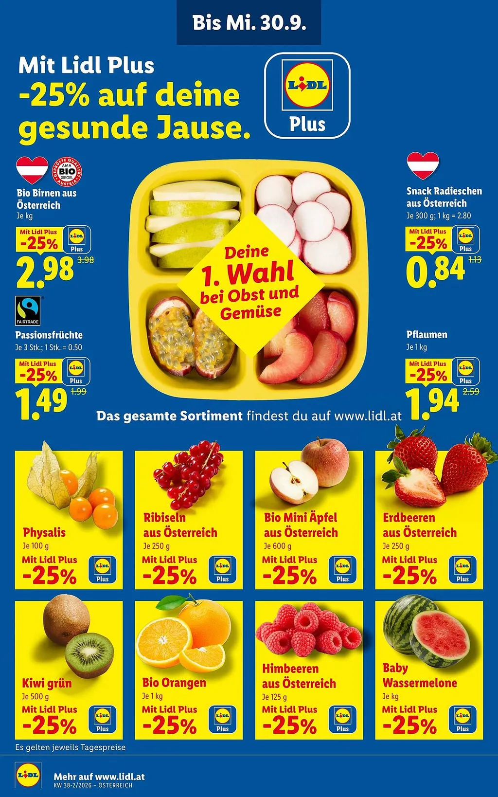 Lidl Flugblatt ab 17.09.2026 (Donnerstag)