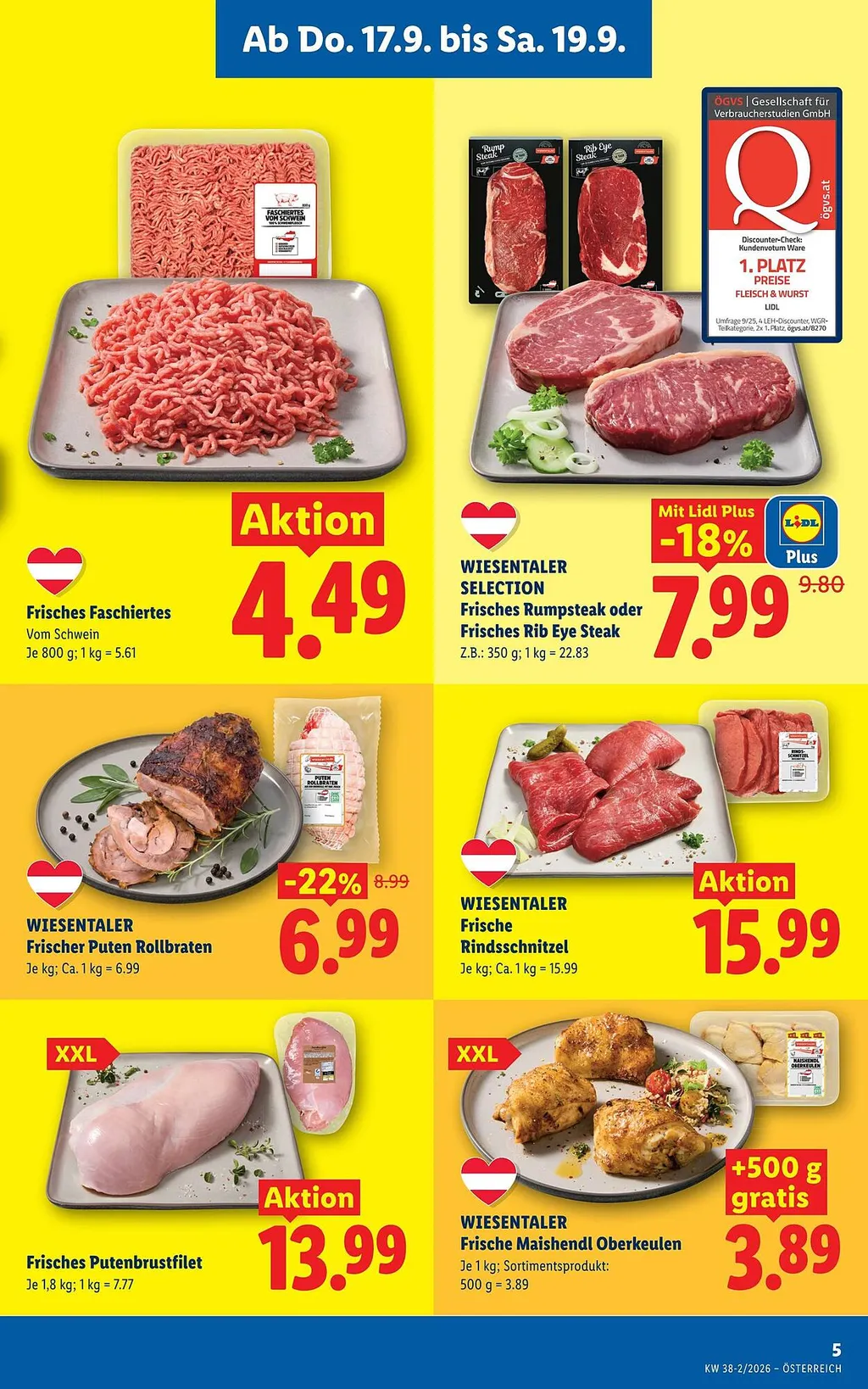 Lidl Flugblatt ab 17.09.2026 (Donnerstag)