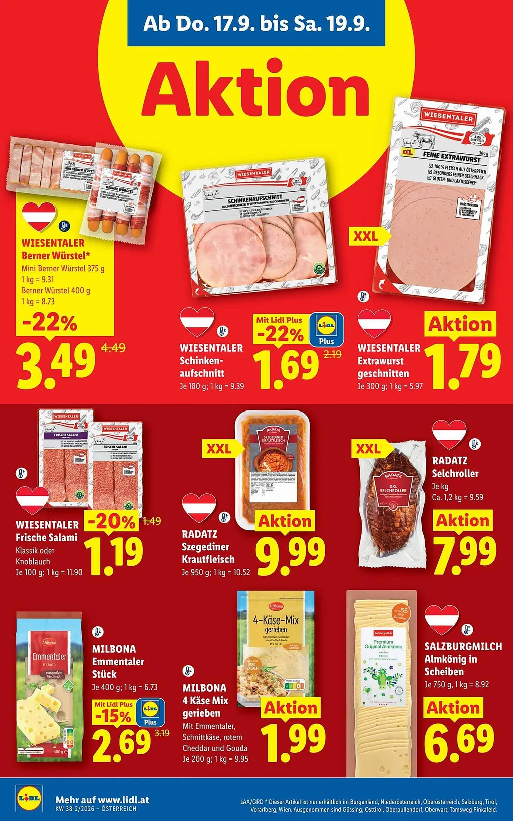 Lidl Flugblatt ab 17.09.2026 (Donnerstag)