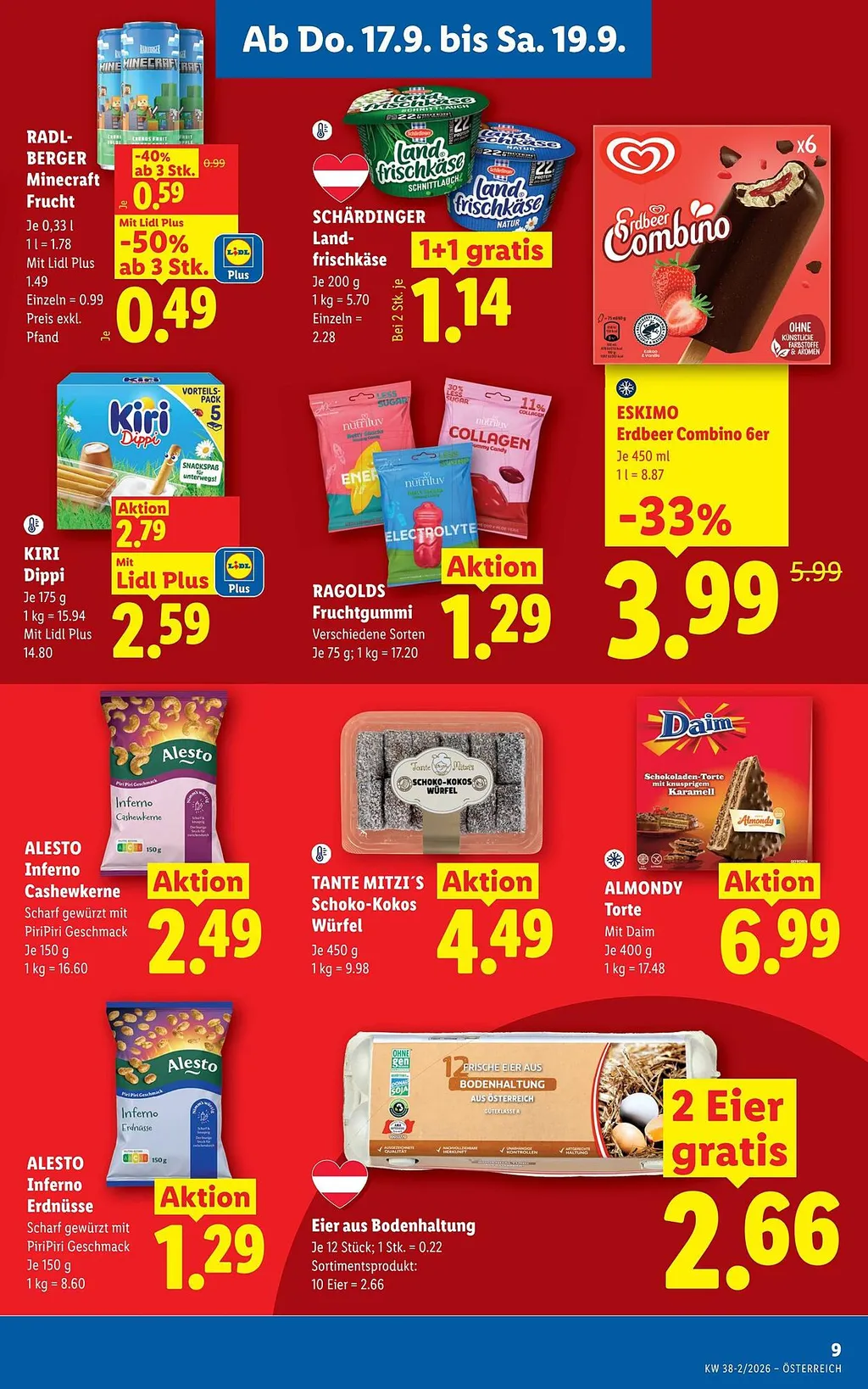 Lidl Flugblatt ab 17.09.2026 (Donnerstag)