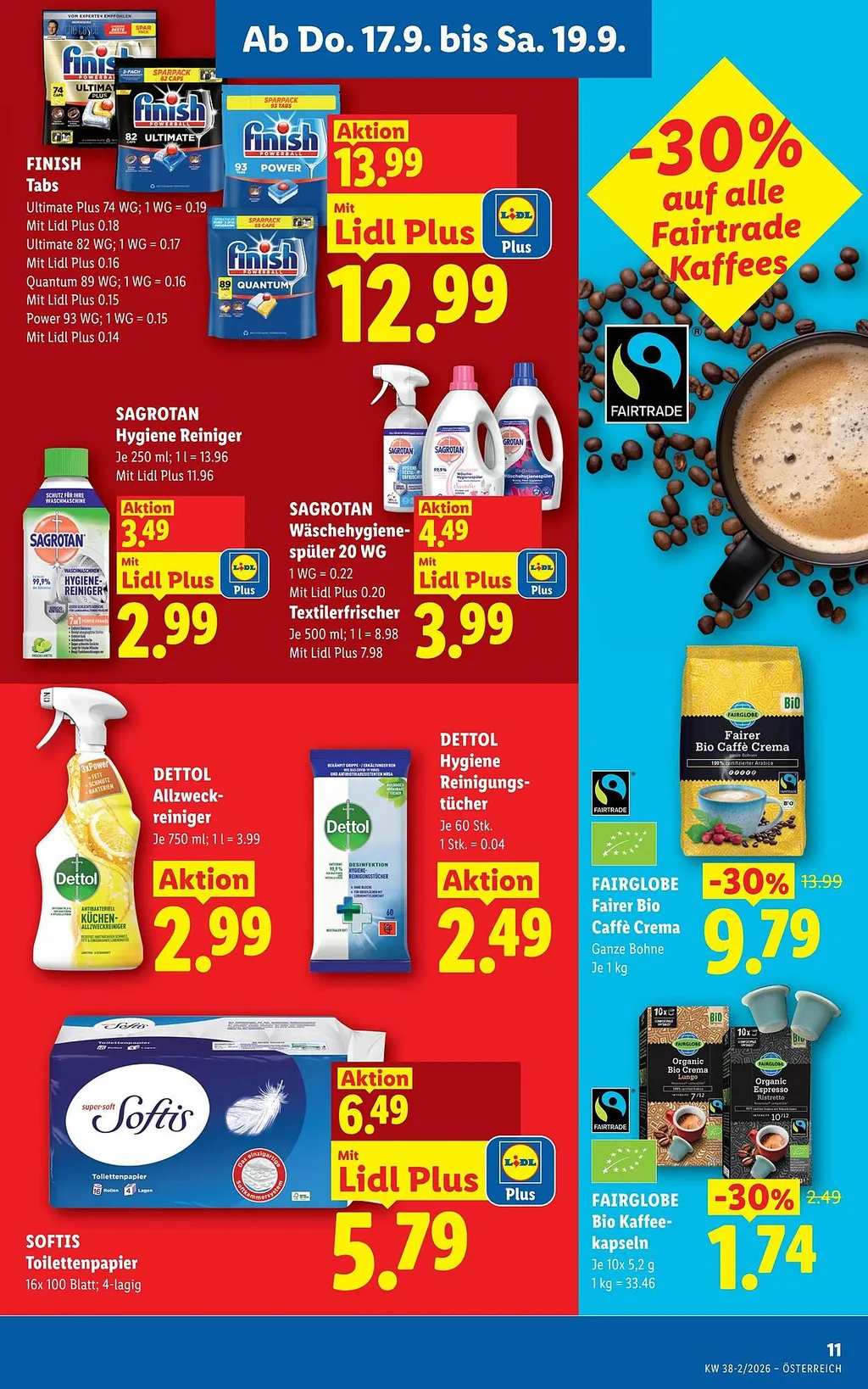 Lidl Flugblatt ab 17.09.2026 (Donnerstag)