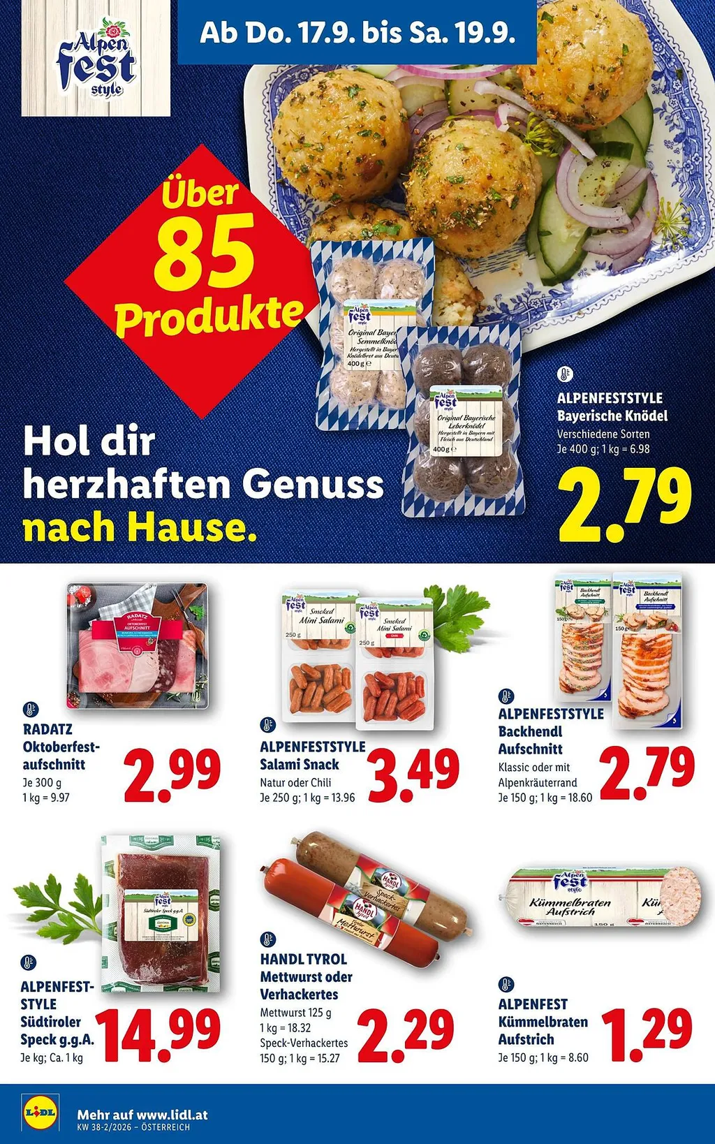 Lidl Flugblatt ab 17.09.2026 (Donnerstag)