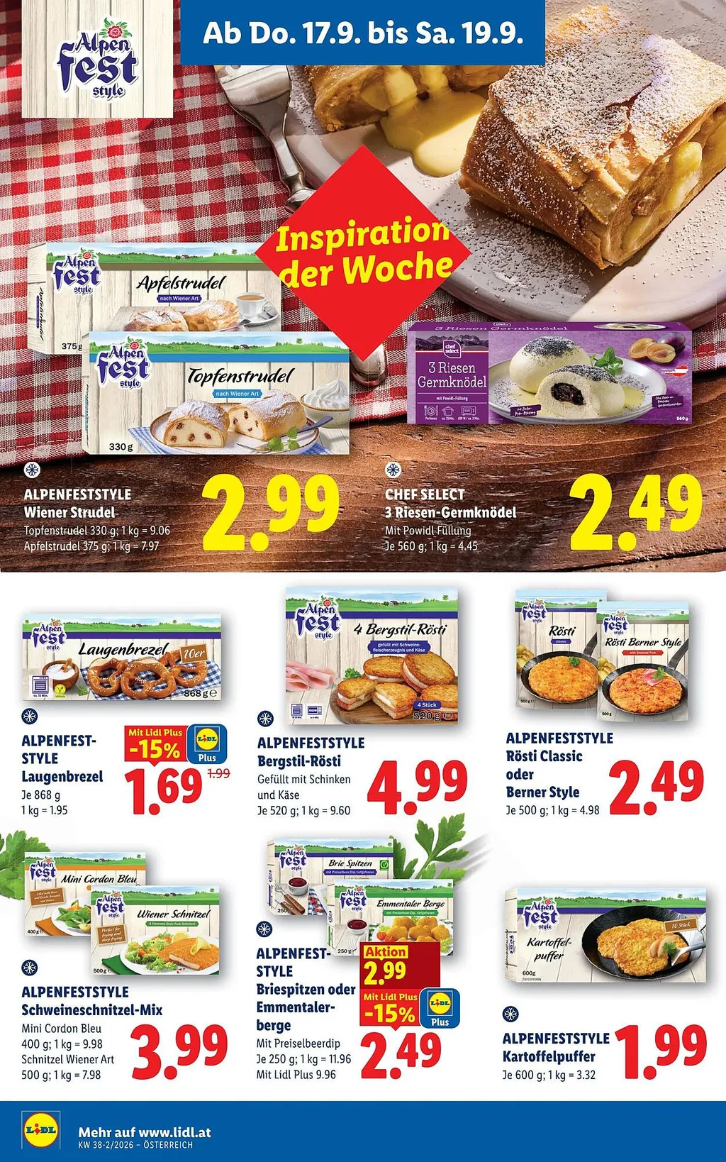 Lidl Flugblatt ab 17.09.2026 (Donnerstag)