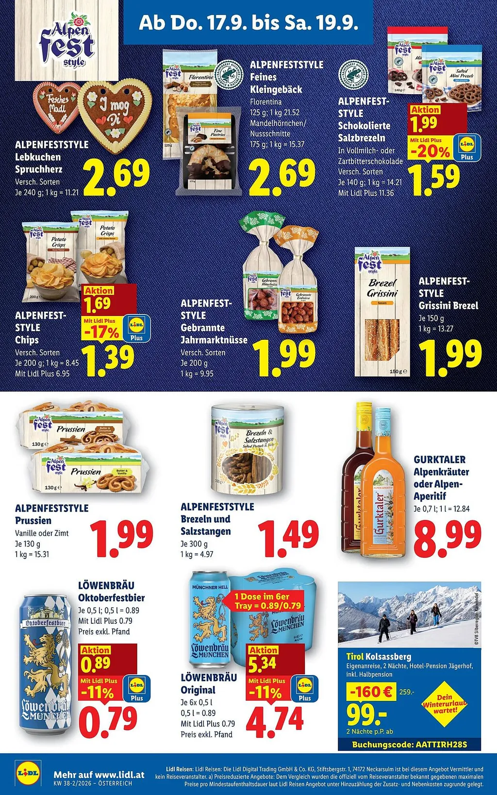 Lidl Flugblatt ab 17.09.2026 (Donnerstag)