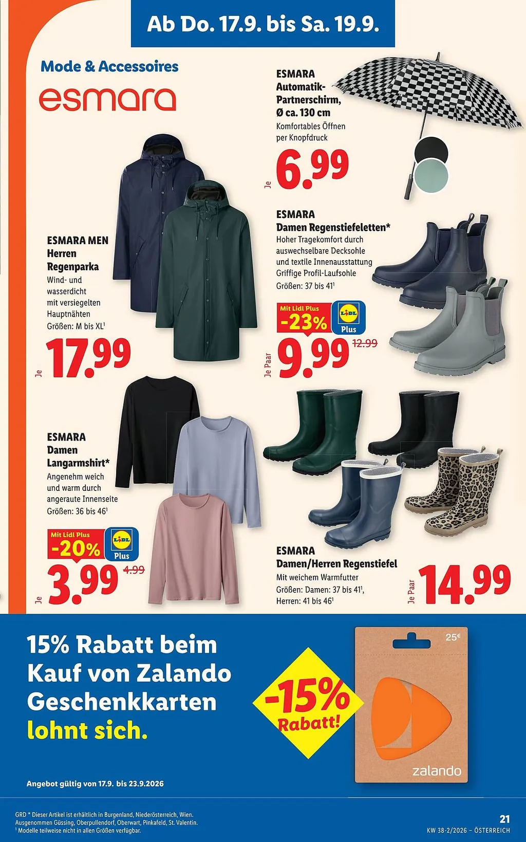 Lidl Flugblatt ab 17.09.2026 (Donnerstag)