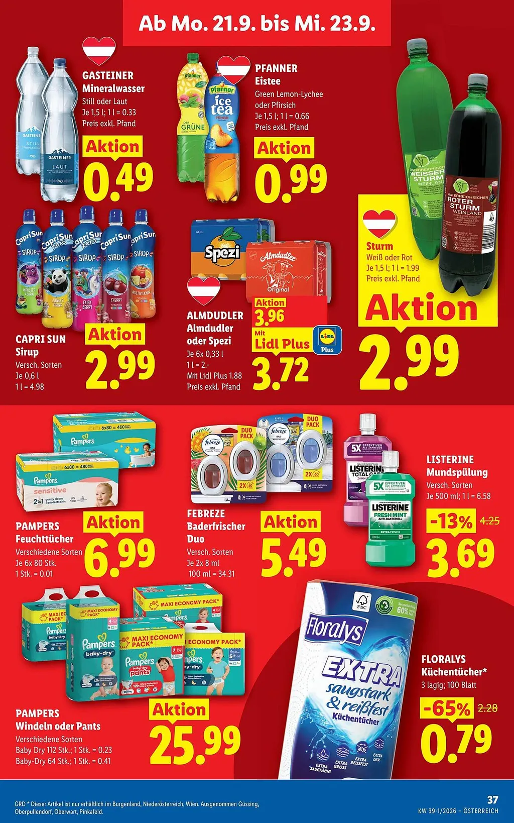 Lidl Flugblatt ab 17.09.2026 (Donnerstag)