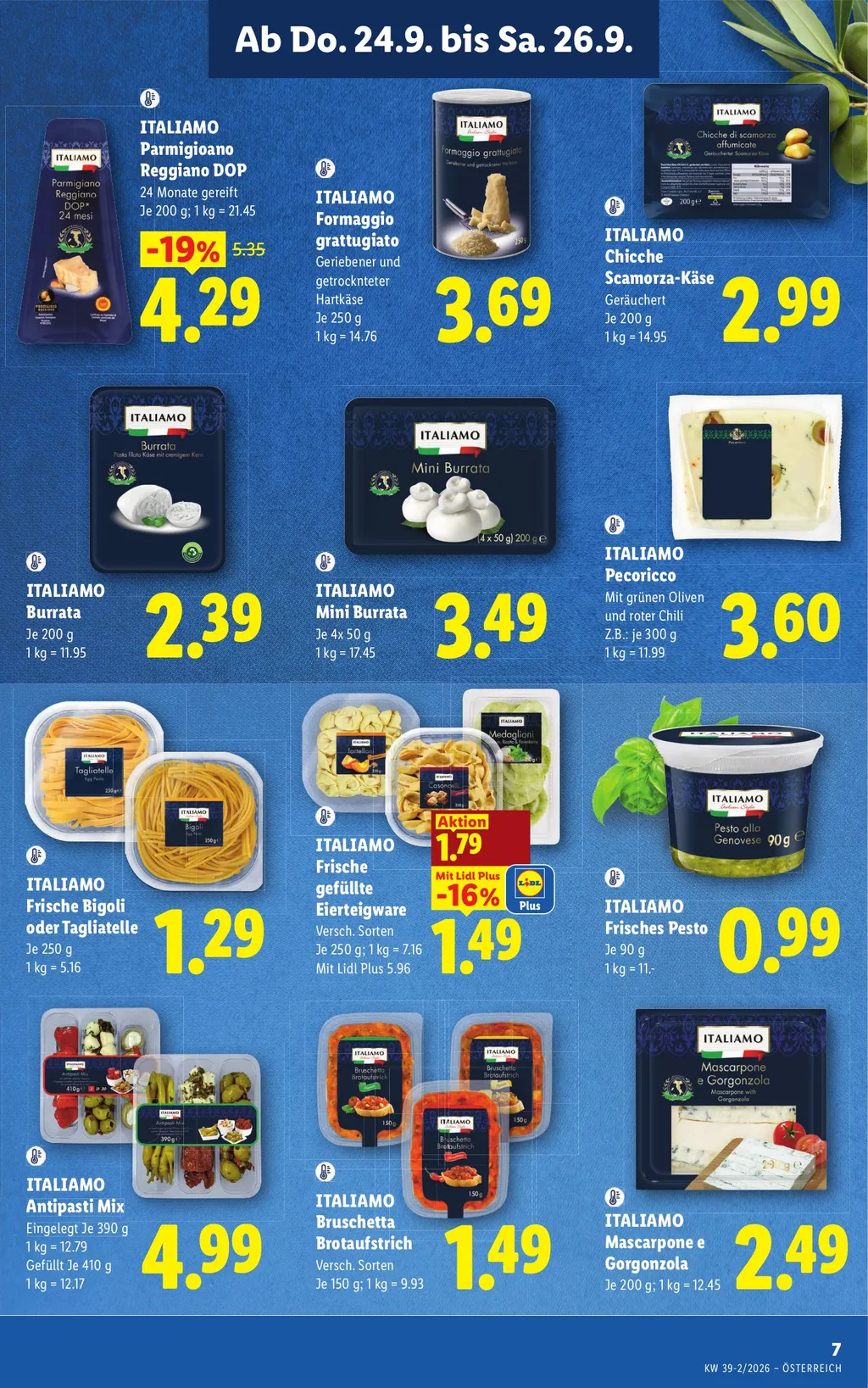 Lidl Flugblatt ab 24.09.2026 (Donnerstag)