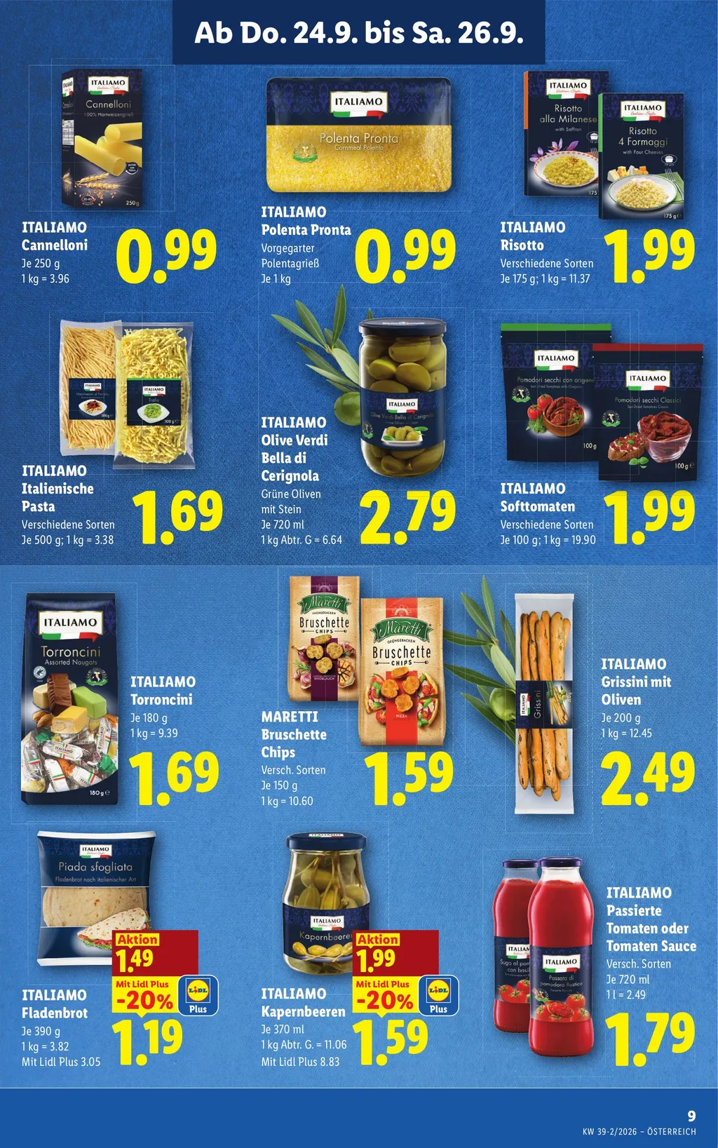 Lidl Flugblatt ab 24.09.2026 (Donnerstag)