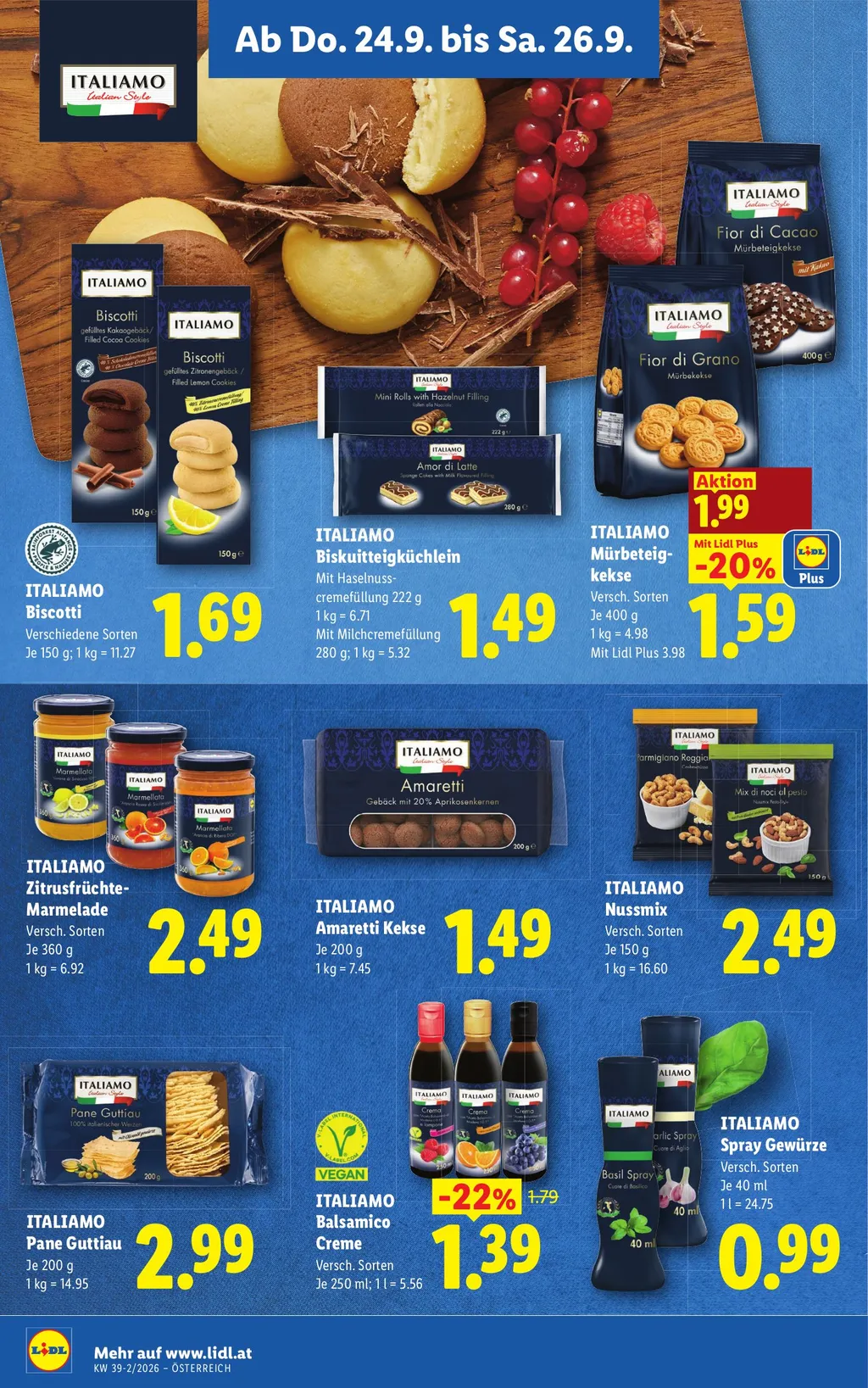 Lidl Flugblatt ab 24.09.2026 (Donnerstag)